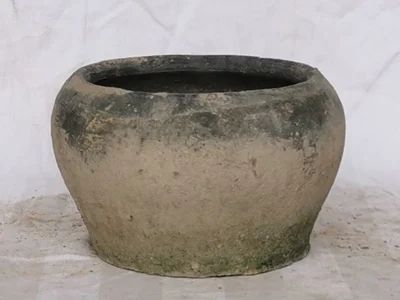 IP-T1002MBS-C12__21429.1646355670.1280.1280.webp Andover Terra Cotta Farm Pot, Mossed Blackstone - 5.9"