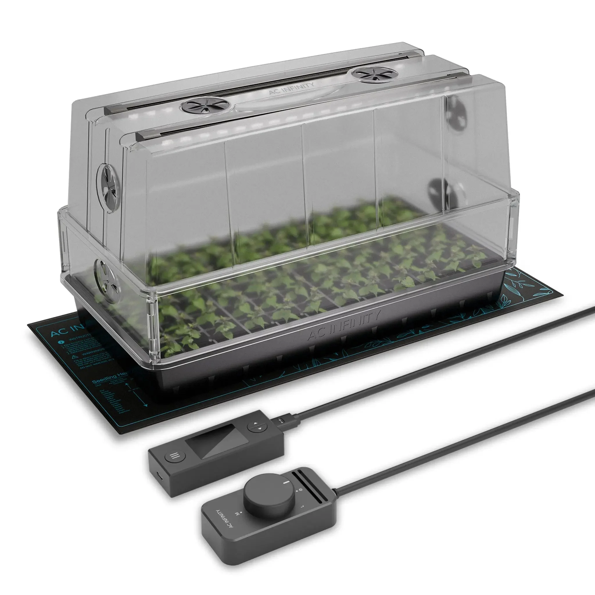 ac-infinity-germination-kit-with-seedling-mat-led-grow-light-bars-6x12-cell-tray.webp AC Infinity Germination Kit With Seedling Mat and LED Grow Light Bars, 6x12 Cell Tray