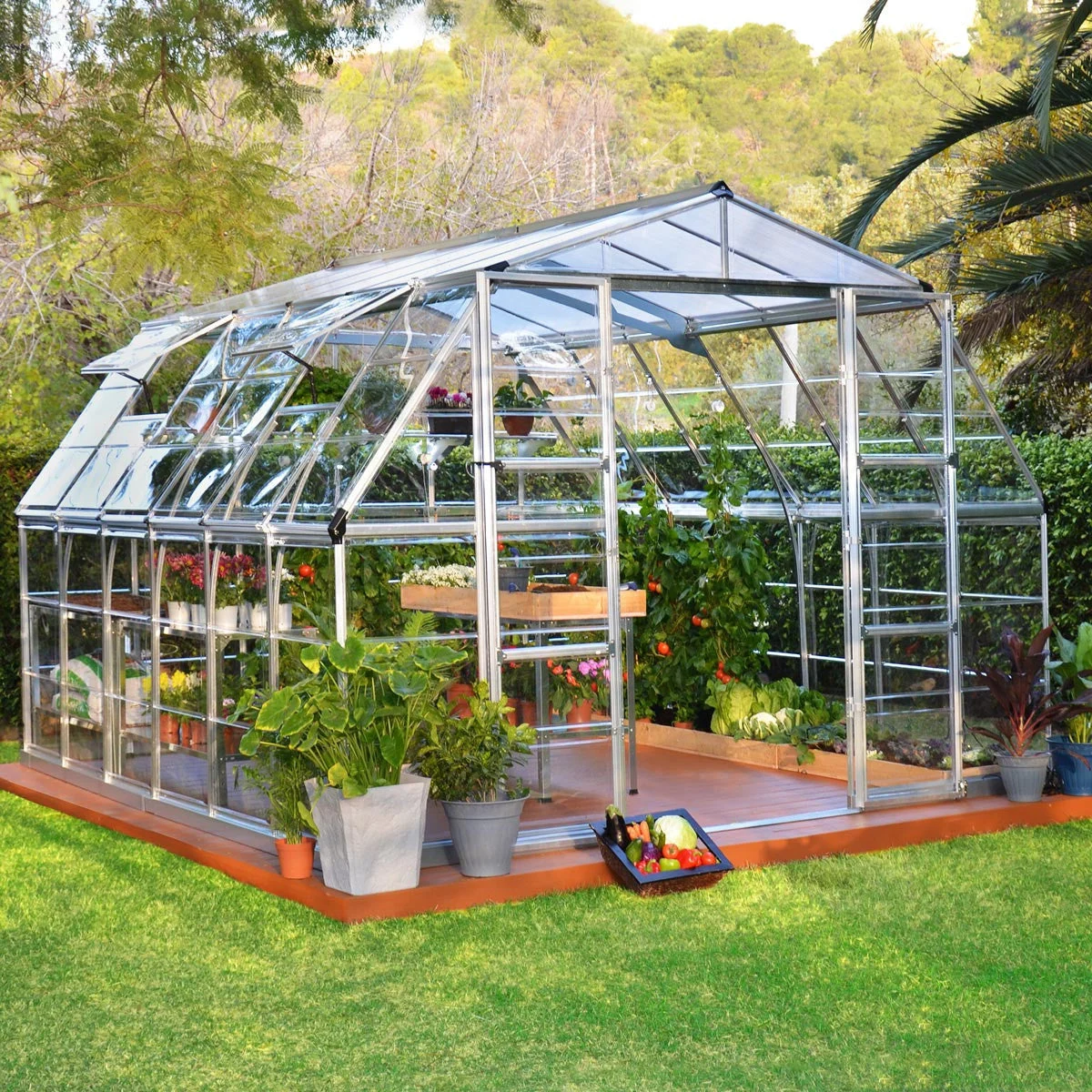 Americana 12' x 12' Greenhouse