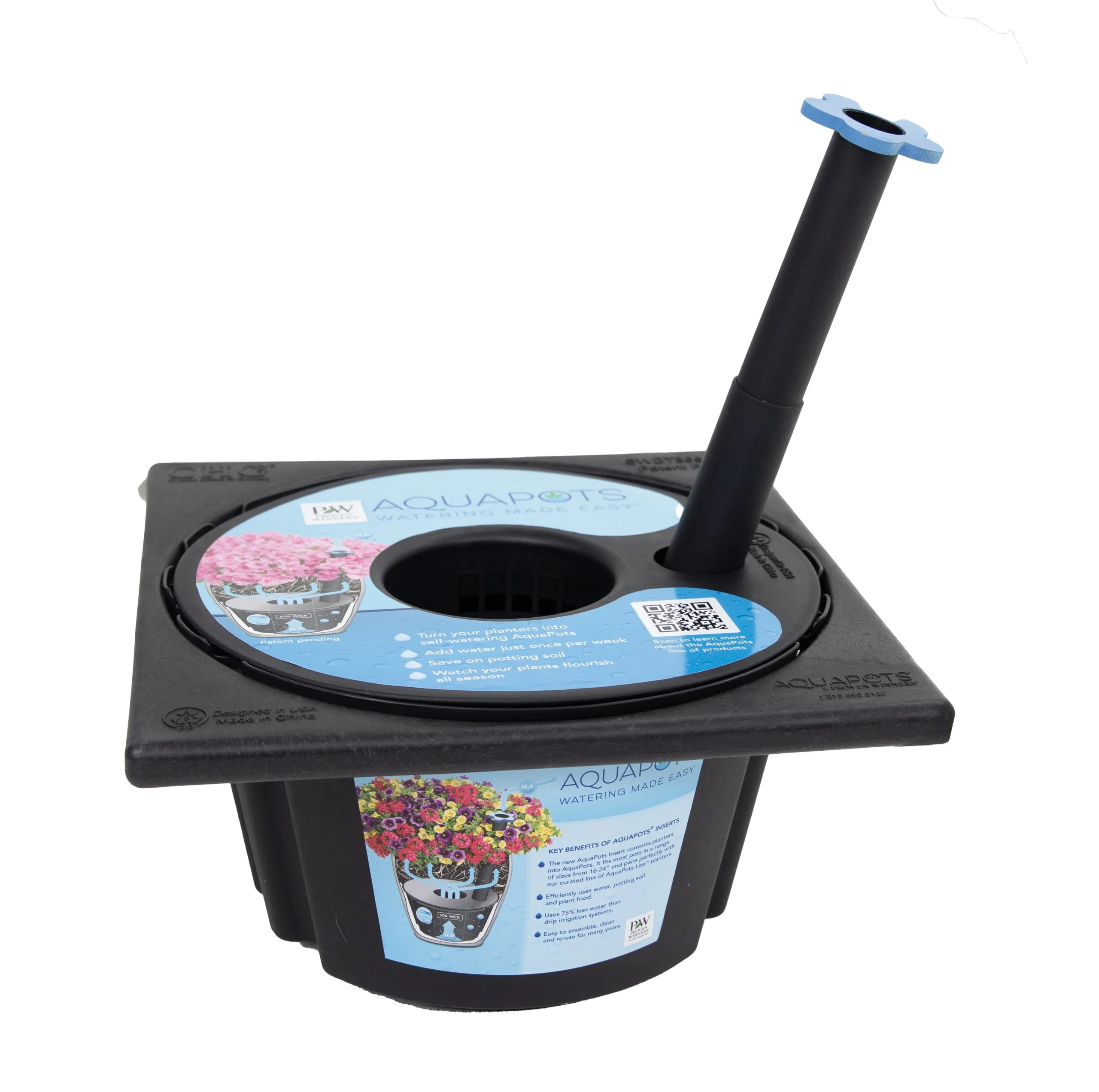 AquaPots Lite Insert with Adapter (Square)