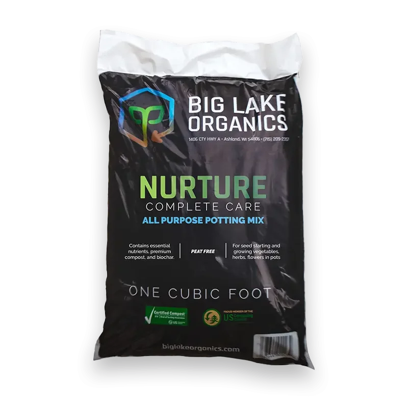Big Lake Organics Nurture Organic Potting Soil, 1 cu ft