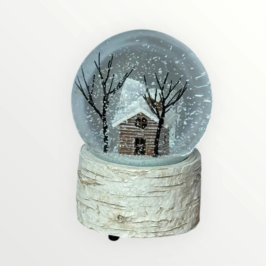 Cabin Snow Globe