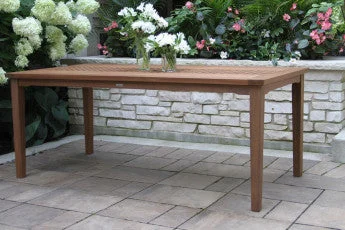 Checkerboard Eucalyptus Rectangle Dining Table