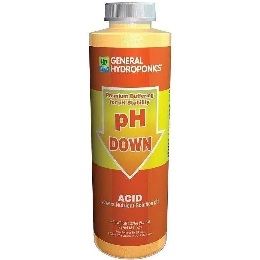 General Hydroponics pH Down Liquid