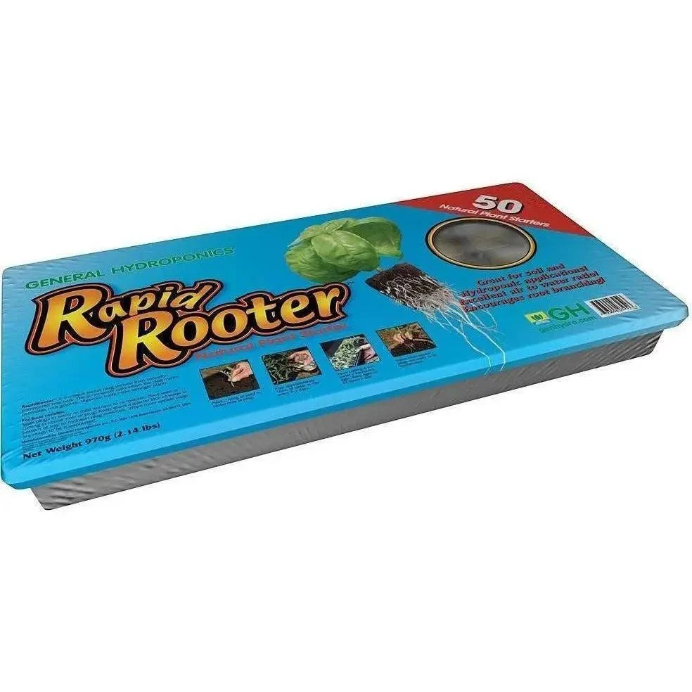 General Hydroponics Rapid Rooter Plug Starter Tray, 50 Site