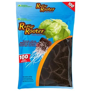 General Hydroponics Rapid Rooter Plugs | Pack of 100