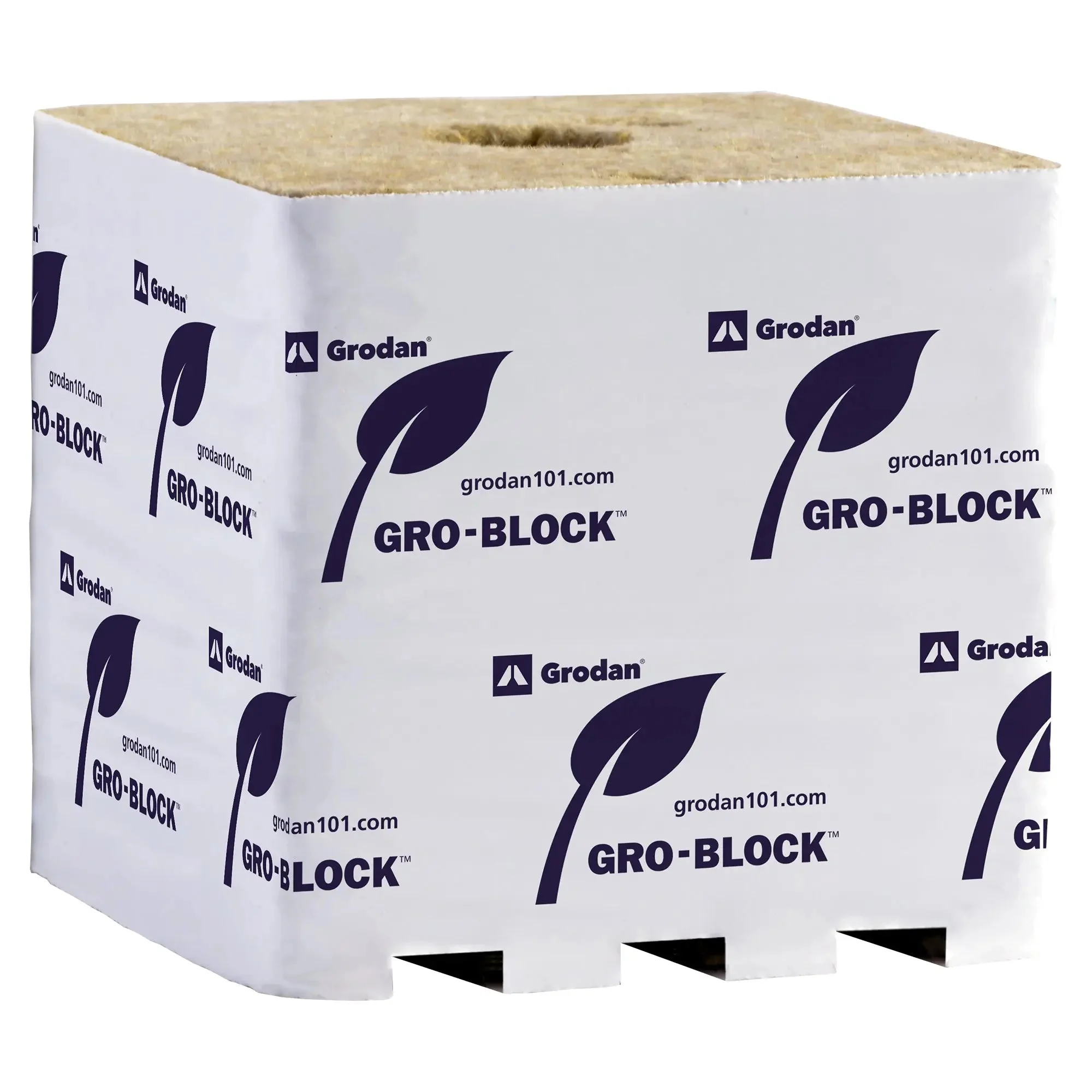 Grodan GRO-BLOCKS Improved GR32, 6" x 6" x 6" Hugo