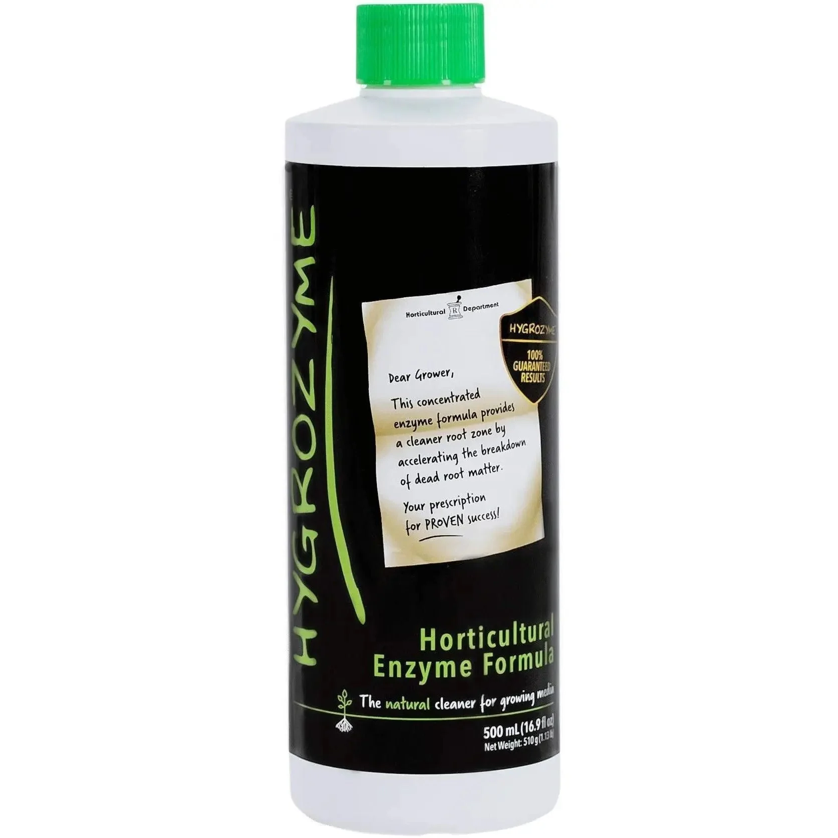 Hygrozyme Horticultural Enzymatic Formula, 500 mL