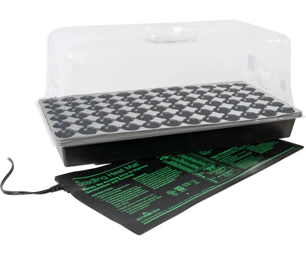 Jump Start Propagation Kit w/ Heat Mat, 7.5" Dome