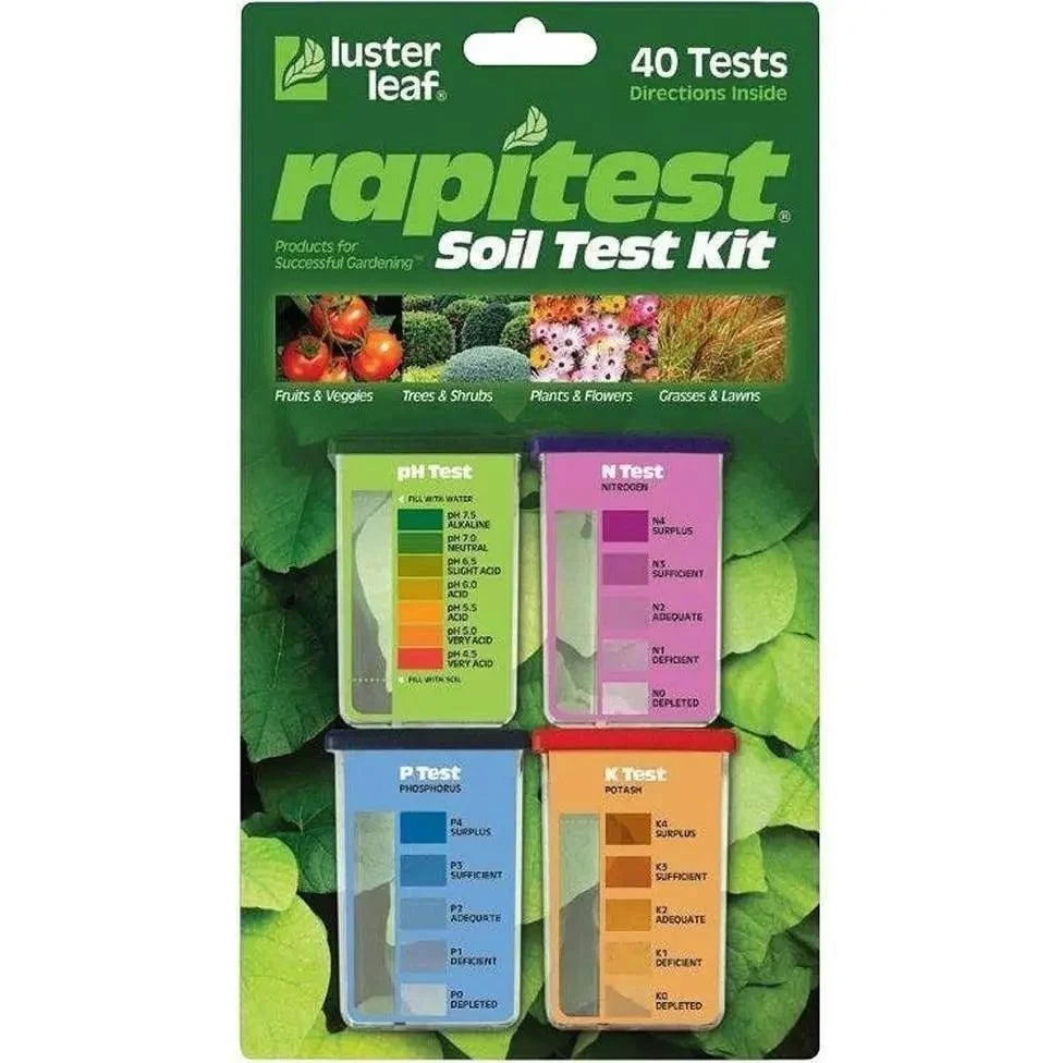 Luster Leaf Rapitest Soil Test Kit (40 Tests)