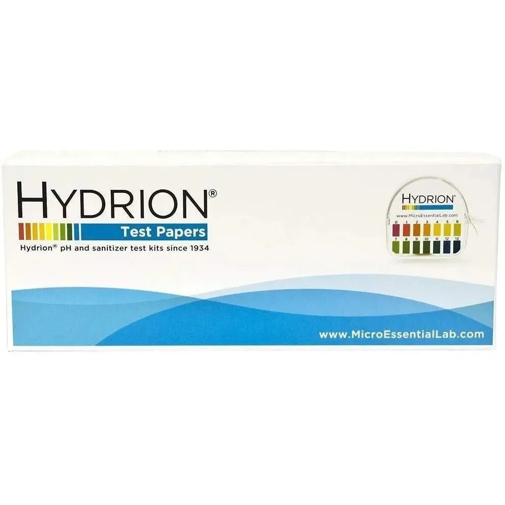 pH Test Papers - Test pH Range 1-14 - 80 Strips