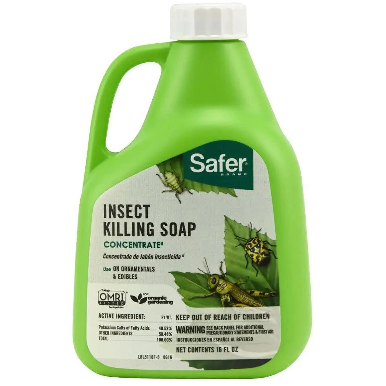 Safer Insect Killing Soap Concentrate, pt